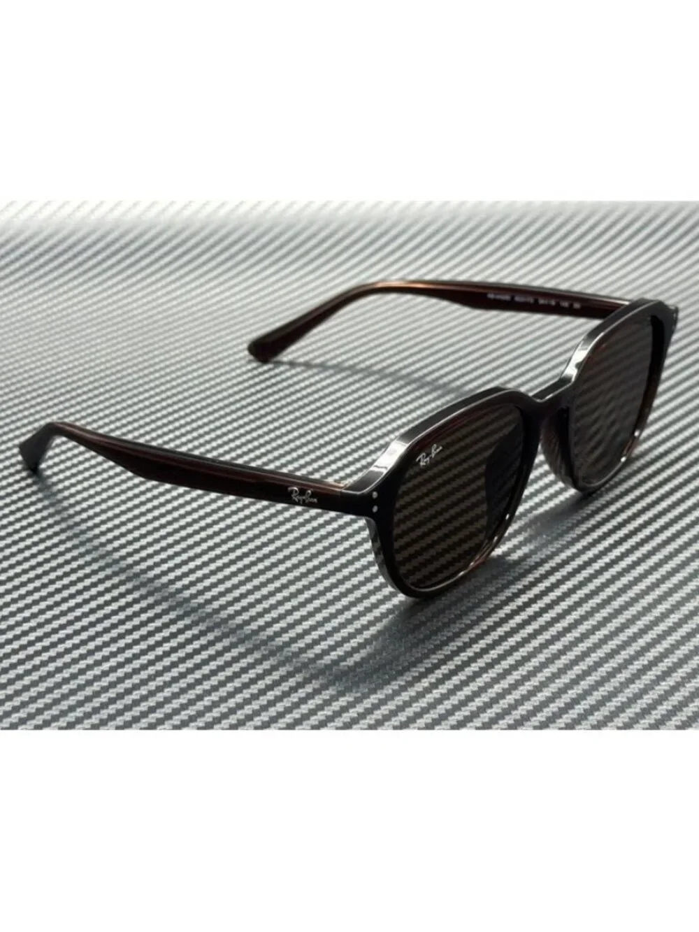 New Ray-Ban Men Opal Brown Sunglasses 54-19-145